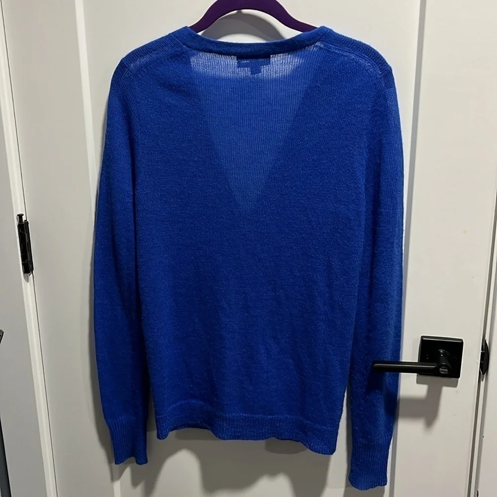 J. Crew Bling Button Alpaca Merino Cardigan